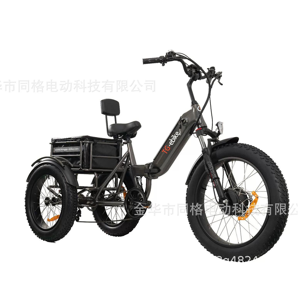 TG-T003 Electric Tricycle Foldable Grey
