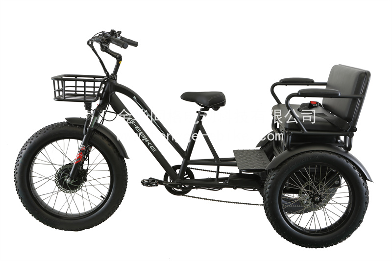 20" 24" electric cargo bike  electric tricycle  manned electric passenger bike 