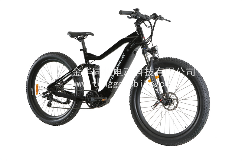 27.5" electric bike MTB electric bicycle with middle torque motor lithium bike full suspension bike 