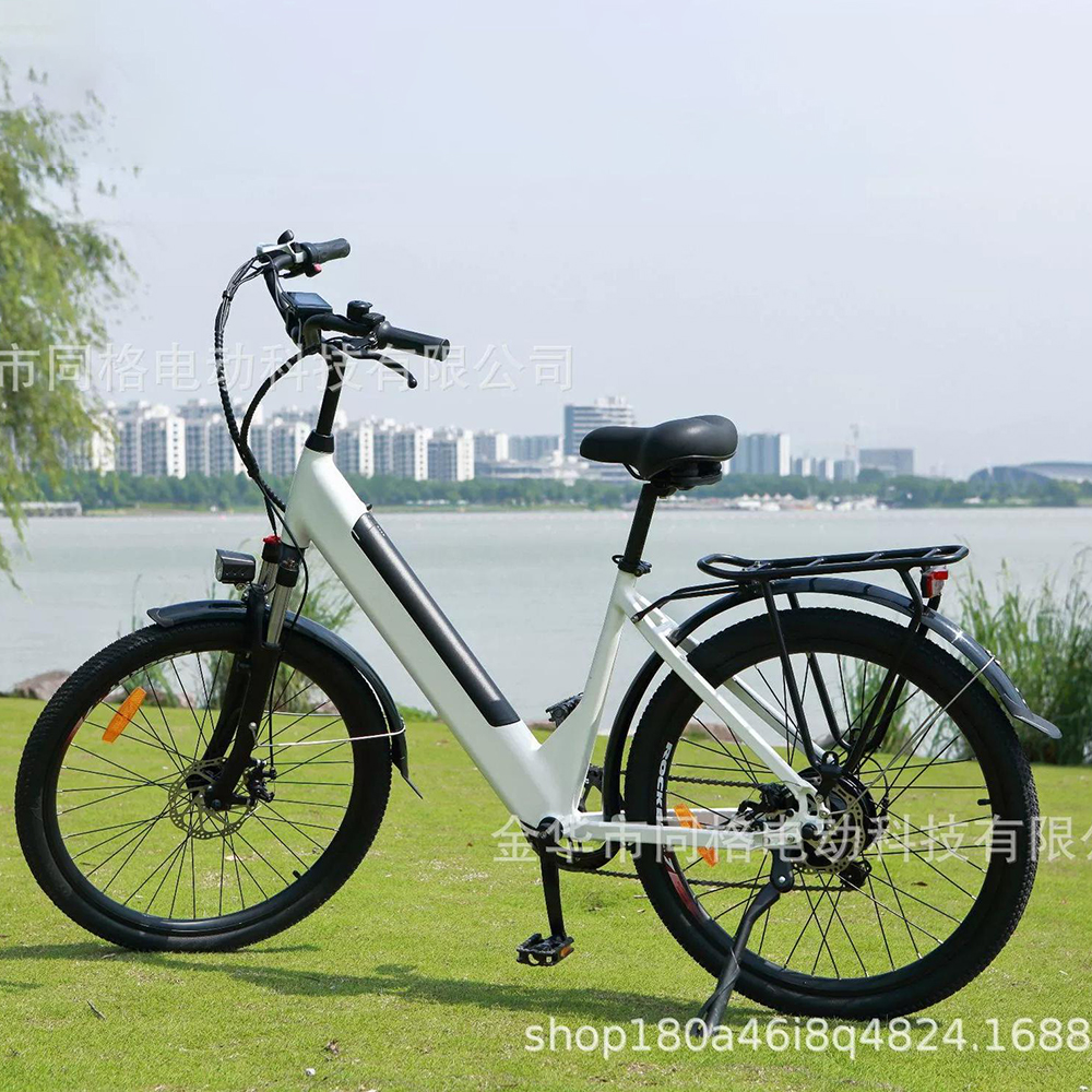 TG-CM006 City Bike Electric  White