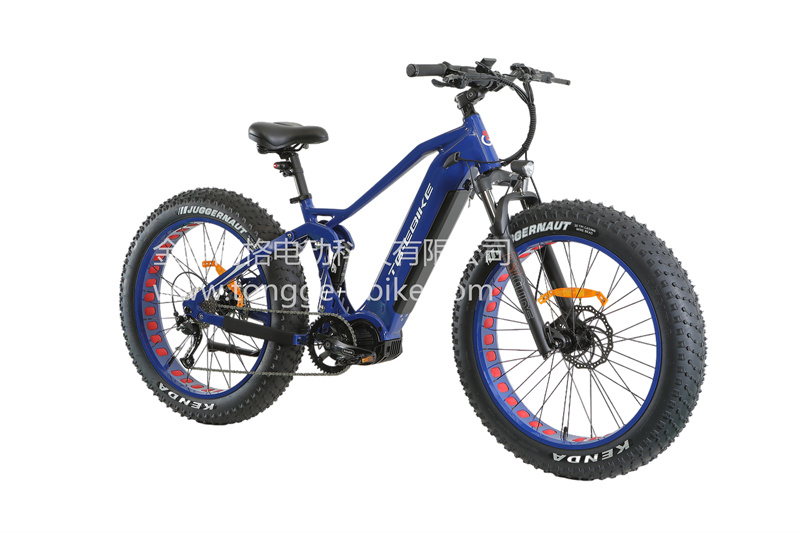 26" fat tire electric bike  beach bicycle electric bike factory 